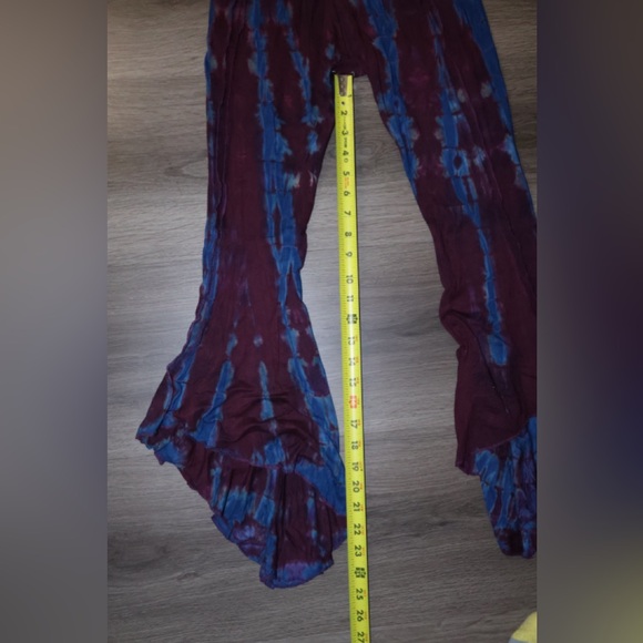 iheartraves Free Spirit Tie Dye Bell Bottoms small - Picture 9 of 9